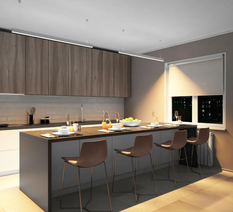  Светильник 30Вт 3000К 1250мм линейный бел. DENKIRS 623320 фото в каталоге от BTSprom.by