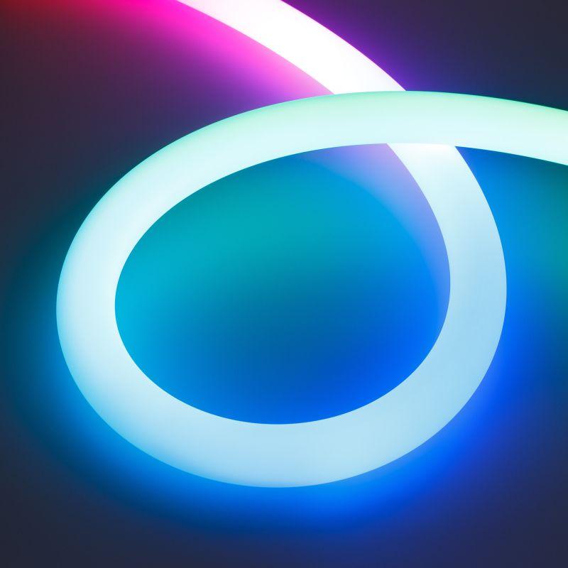 лента светодиодная spi-moonlight-top-g180-d40мм 12v rgb 360deg 21.6вт/м ip65 wire x1 прямой вывод герметичная (уп.5м) arlight 048828 от BTSprom.by