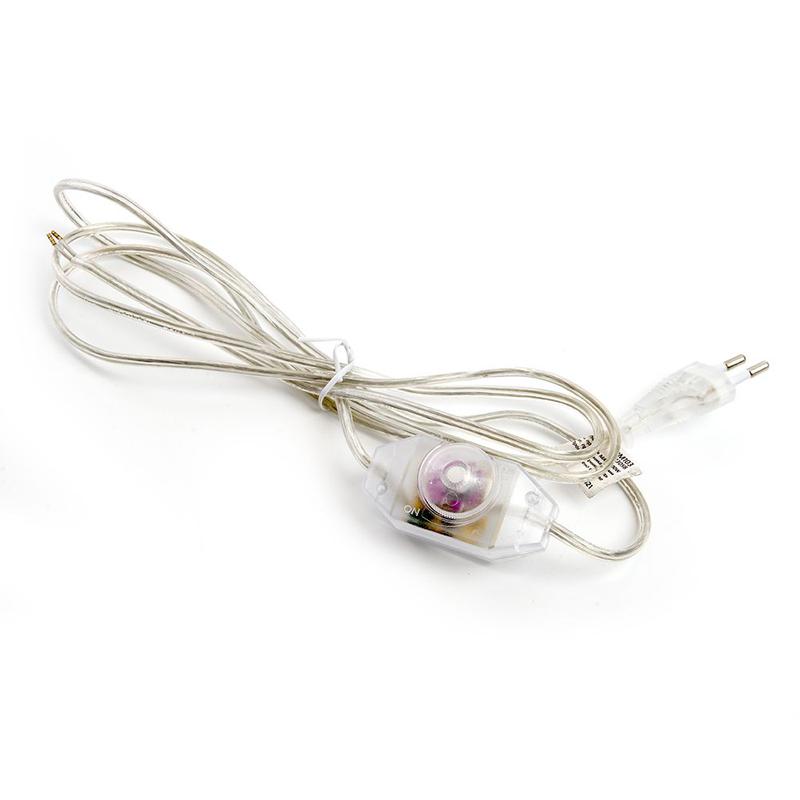 шнур сетевой с диммером 230в 2м прозрачн. dm103-200вт feron 23058 от BTSprom.by