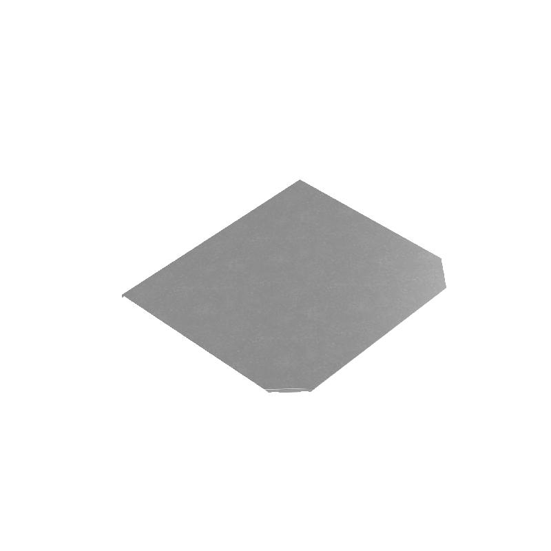 Крышка для отвода T-образ. осн.600 "ПЛЮС" KTDplus600 INOX304 КМ PL6563 от BTSprom.by