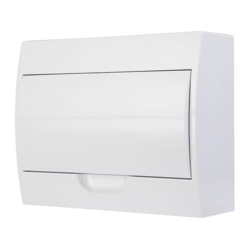  Бокс ЩРН-П-12 IP41 пластик. бел. (бел. дверца) Rexant 11-0313 фото в каталоге от BTSprom.by