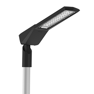 светильник светодиодный levante m yard 60вт кронштейн 48мм 3000к уличный ral9005 черн. муар varton v1-s1-90748-40l05-6606030 от BTSprom.by