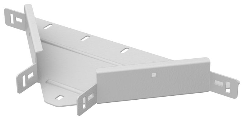 Отвод Т-образный 50х100 2мм RAL 9016 ESCA 7 IEK ES7-OT-050-100-20-RGA от BTSprom.by