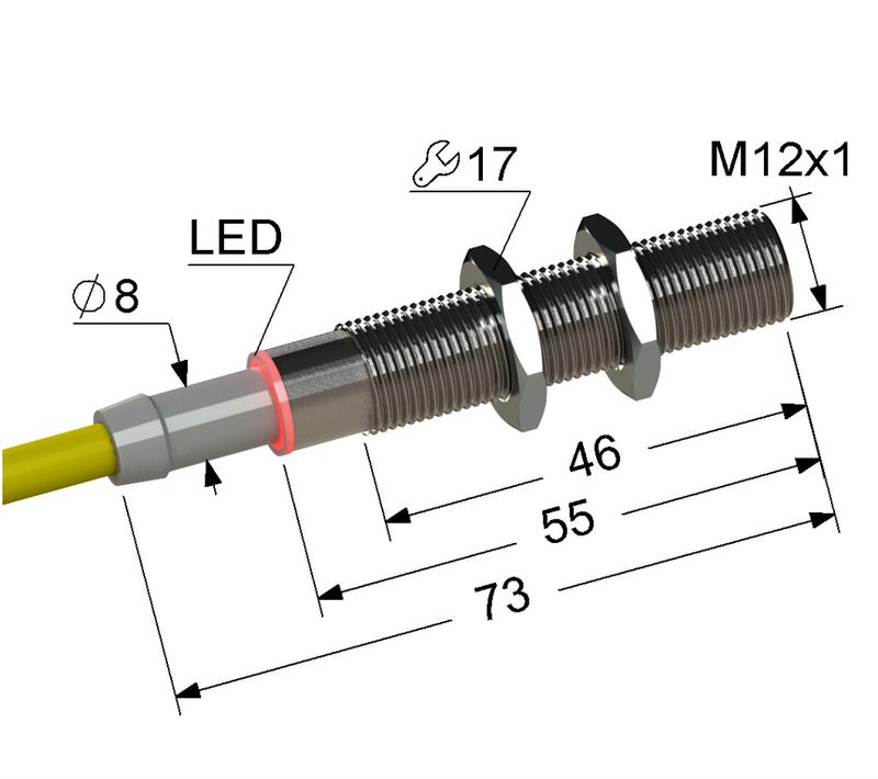 выключатель бесконтактный ps2-12m73-2b11-z (вб2.12м.73.2.1.1.z) мега-к a8010-79681890 от BTSprom.by