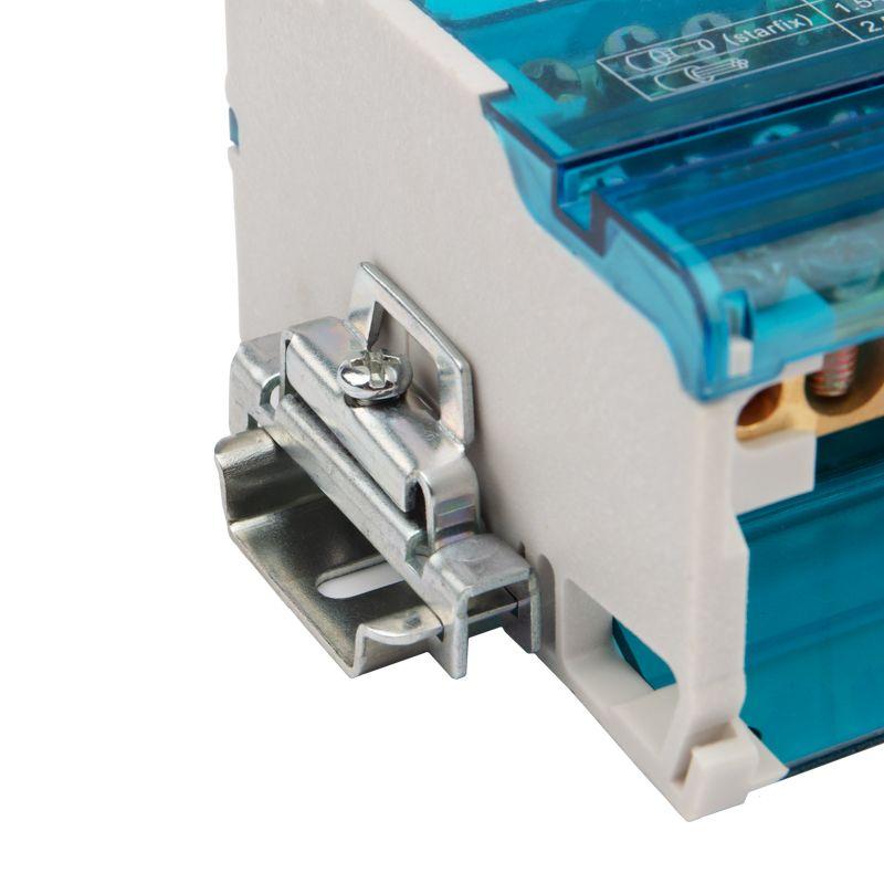  Ограничитель на DIN-рейку 1 винт метал. (уп.10шт) Rexant 12-2902-10 фото в каталоге от BTSprom.by