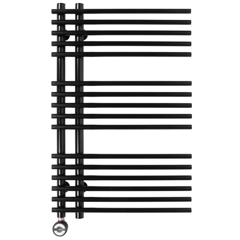  Полотенцесушитель Pino black П16 500х800 электро встроен. диммер Royal Thermo НС-1434022 фото в каталоге от BTSprom.by