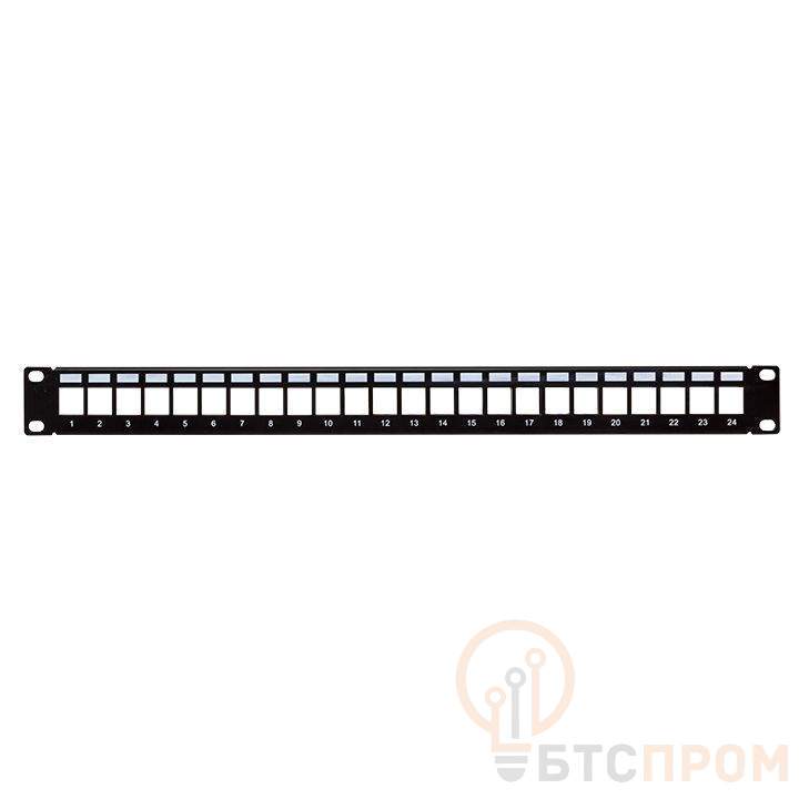  Патч-панель модульная 19дюйм 1U экранир. 24 порта с органайзером (пустая) TERACOM PRO EKF TRP-MODP-FTP-1U24 фото в каталоге от BTSprom.by