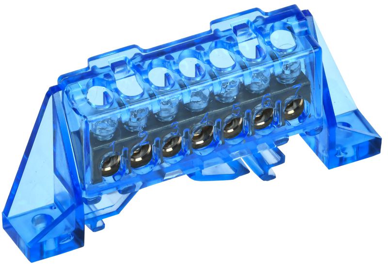 шина нулевая n в комб. изол. "стойка" 6х9-7-с tekfor iek tf-nn10-07-dp-k07 от BTSprom.by