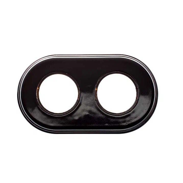 рамка 2-м ретро керамика корич. bironi bf2-620-02 от BTSprom.by