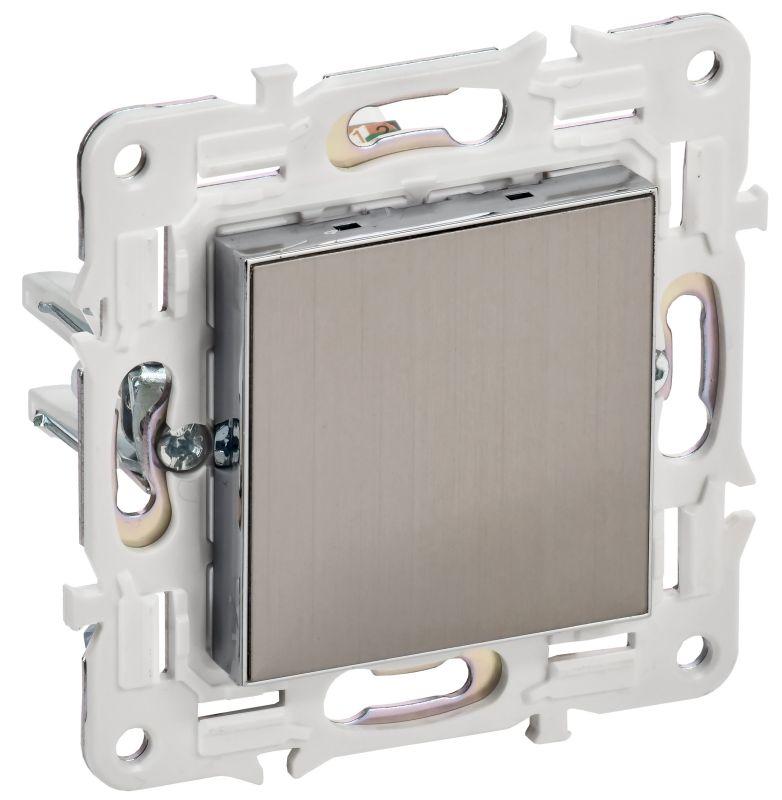 заглушка с суппортом skandy sk-c01n никель iek sk-pl10-k50 от BTSprom.by
