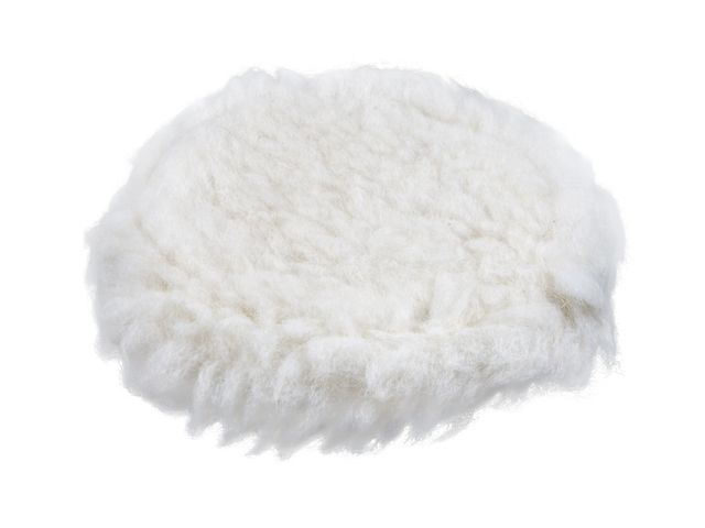 полировальный круг 150мм, на липучке (натур.шерсть, короткая) (wortex) pmw1500ps019 от BTSprom.by