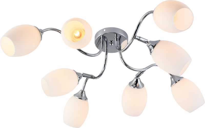 люстра hollie 3135-308 8хe27 60вт модерн rivoli б0055380 от BTSprom.by