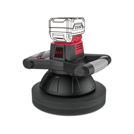 машина шлифовальная полировальная аккумуляторная solo 20в 254мм 2500об/мин амплитуда 5мм p.i.t. ppo20h-250a от BTSprom.by