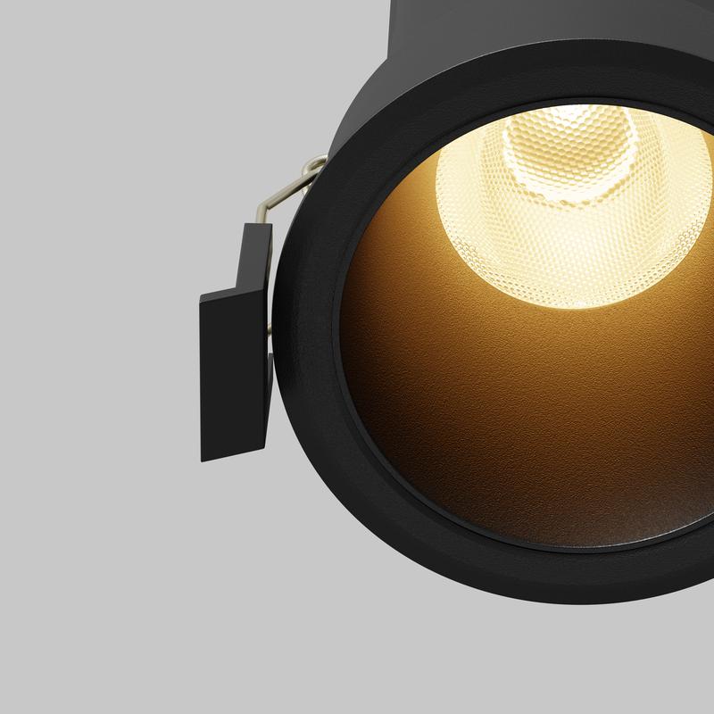  Светильник Dip 2700К 10Вт 50град. встраив. Maytoni DL116-10W-2.7K-B фото в каталоге от BTSprom.by