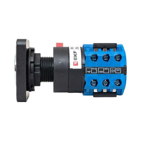  Переключатель кулачковый ПК-1-194 10А с ключом для амперметра PROxima EKF pk-1-194-10 фото в каталоге от BTSprom.by