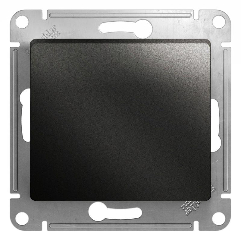выключатель 1-кл. сп glossa 10а ip20 (сх. 1) 10ax механизм антрацит se gsl000711 от BTSprom.by
