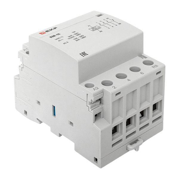  Контактор модульный КМ 16А 3NО+NC (3 мод.) EKF km-3-16-31 фото в каталоге от BTSprom.by