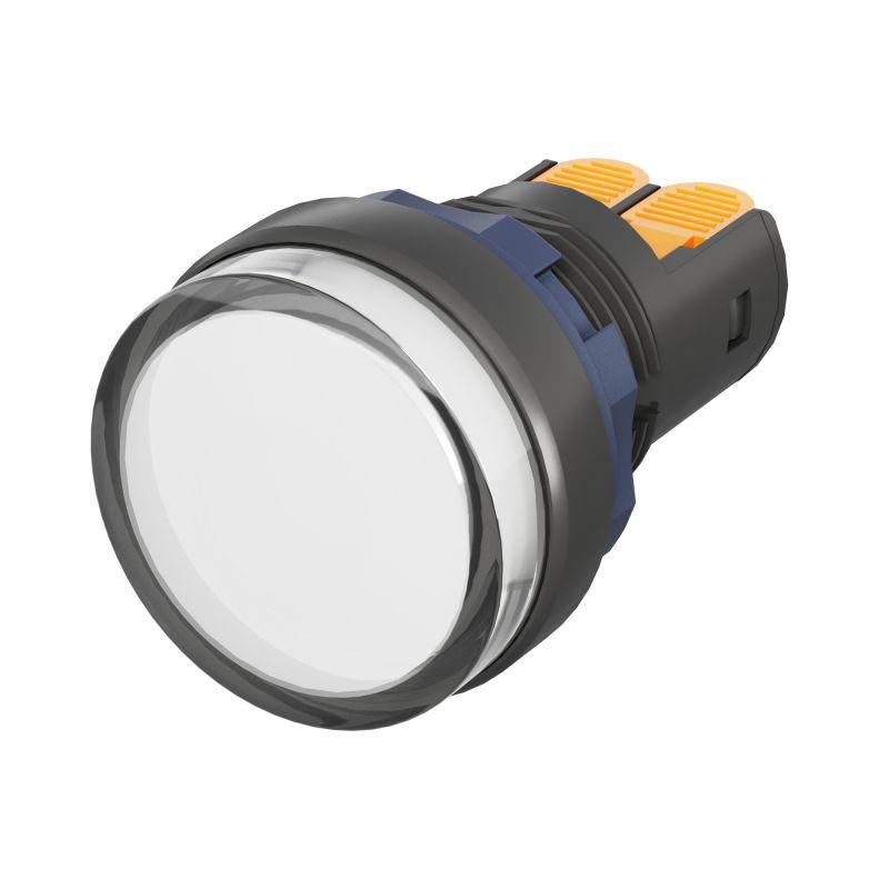 индикатор сигнальный со встроенным диодом 9-24в бел. dkc m22l-f24wpp от BTSprom.by