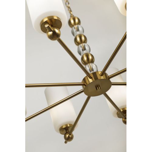  Люстра Antonella 3181-310 40Вт 8хE27 модерн Rivoli Б0068071 фото в каталоге от BTSprom.by