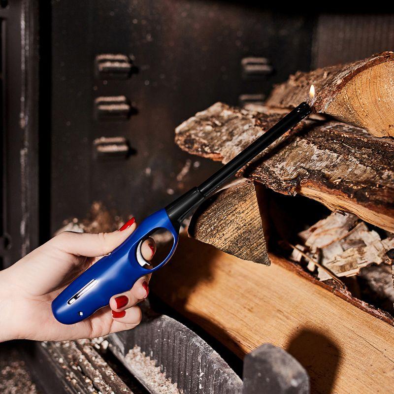  Пьезозажигалка газовая СК-302L бытовая с классическим пламенем многоразовая син. СОКОЛ 61-0960 фото в каталоге от BTSprom.by