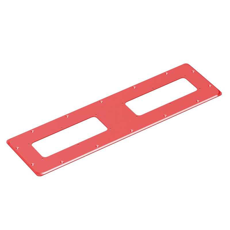 фланец для монтажа кабельного ввода mmb для корпусов st тип 5 543х153мм красн. ral3020 dkc r5fmst03-ral3020 от BTSprom.by