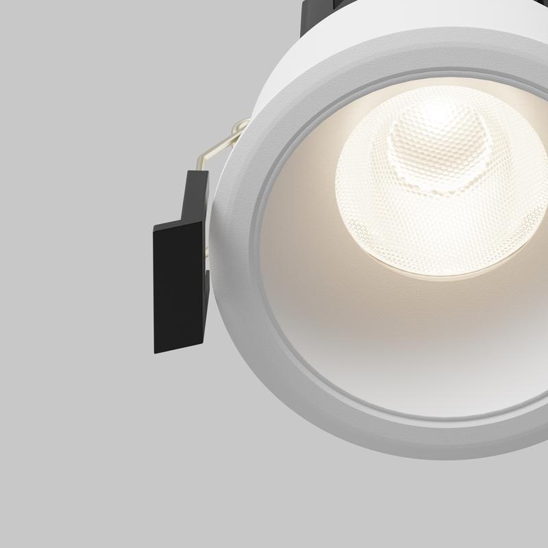  Светильник Dip 10Вт 4000К 50град. встраив. Maytoni DL115-10W-4K-W фото в каталоге от BTSprom.by