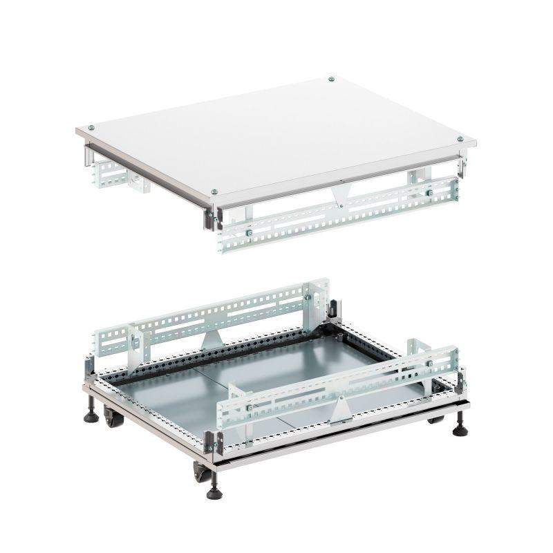 крыша основание сплошные it-cqe 800х800 ral7035 dkc rgit808s от BTSprom.by