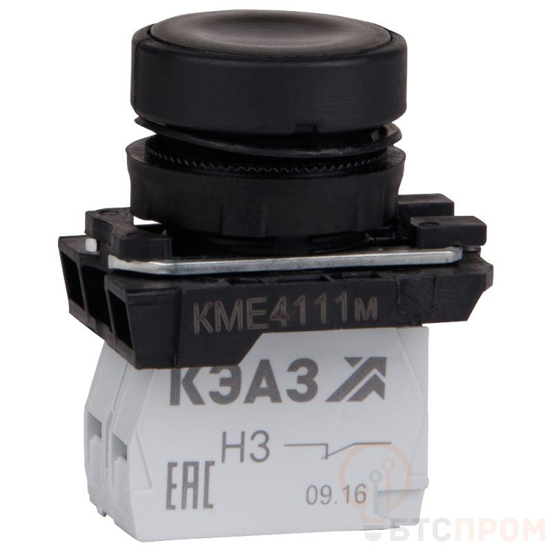 Кнопка КМЕ4101м черн. 0но+1нз цилиндр IP40 КЭАЗ 354335 фото в каталоге от BTSprom.by  Кнопка КМЕ4101м черн. 0но+1нз цилиндр IP40 КЭАЗ 354335 фото в каталоге от BTSprom.by