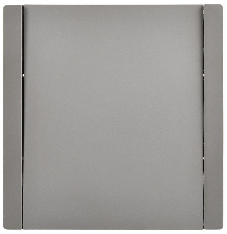  Выключатель 1-кл. FORTE&PIANO 10А FP510 с самовозвратом сталь IEK FP-V14-0-10-1-K46 фото в каталоге от BTSprom.by