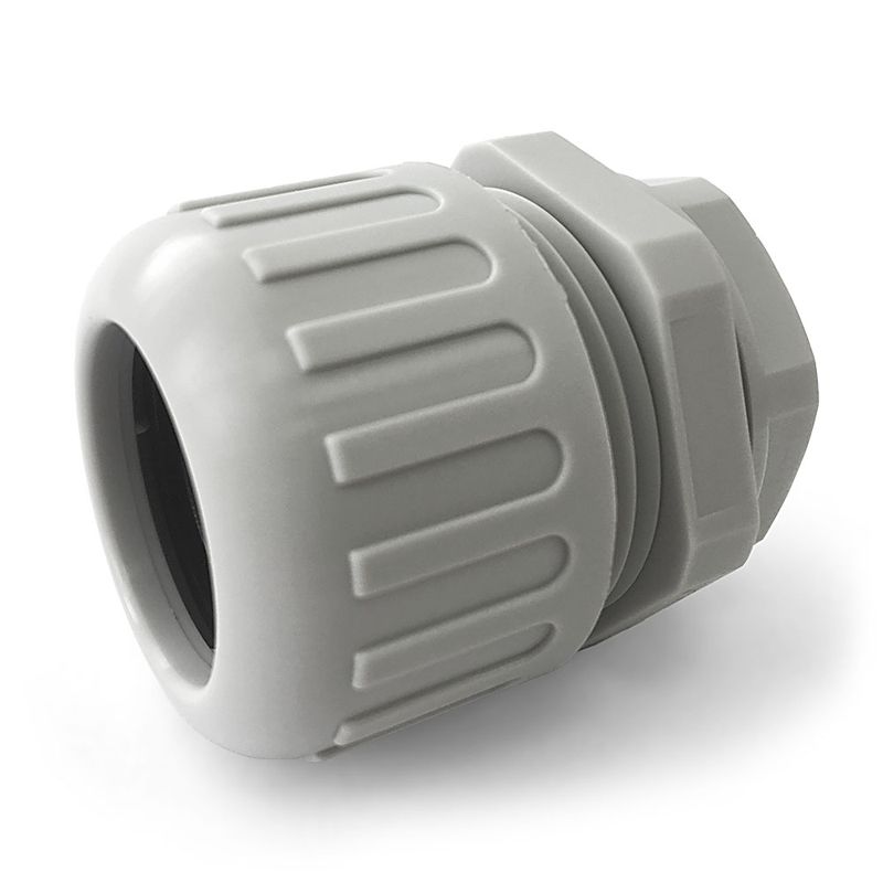 муфта вводная усиленная вму-гт-16 (м20) ip68 для гофрированной трубы сер. промрукав pr08.3272 от BTSprom.by