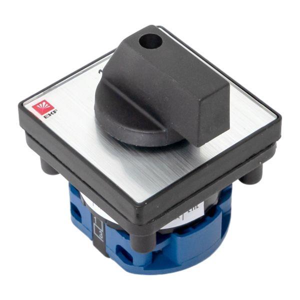  Переключатель кулачковый ПК-1-51 1П 10А "1-2" EKF pk-1-51-10 фото в каталоге от BTSprom.by