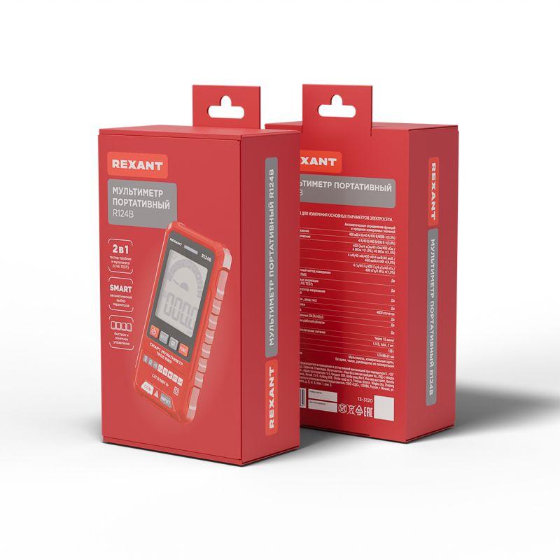  Мультиметр портативный R124B Rexant 13-3120 фото в каталоге от BTSprom.by