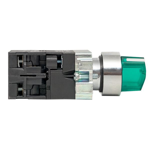  Переключатель BD21 2P с зел. подсветкой 24В NO PROxima EKF xb2-bk21-g-24 фото в каталоге от BTSprom.by