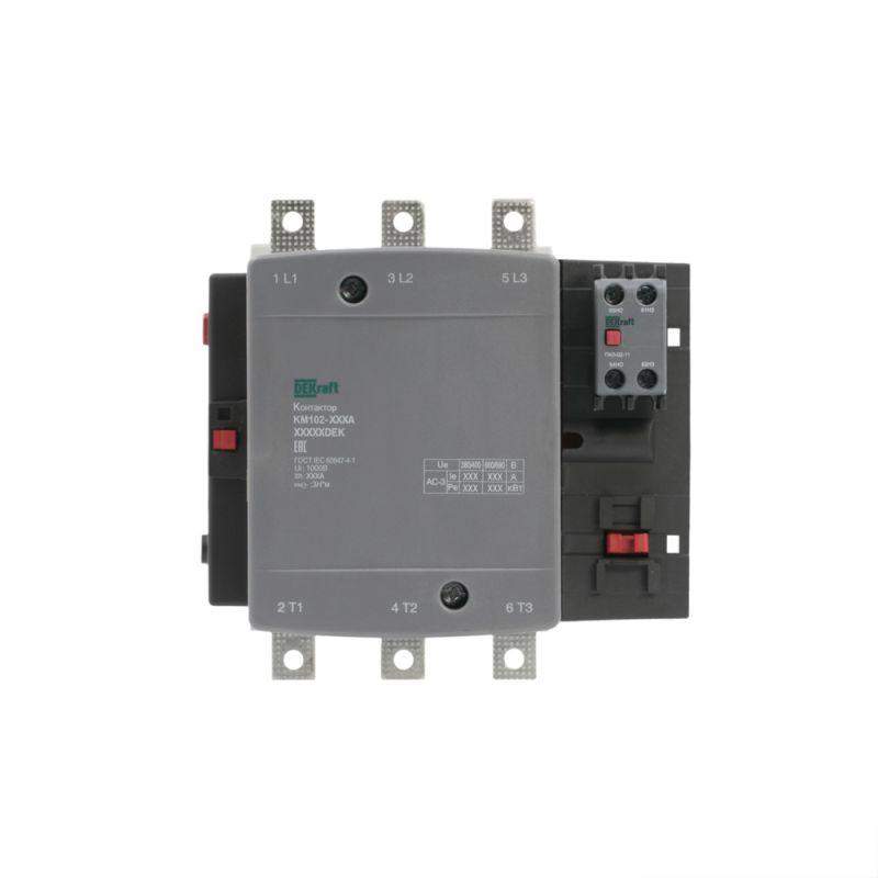 контактор 115а 110в ас ас3 ас4 1но+1нз км-102 dekraft 21936dek от BTSprom.by