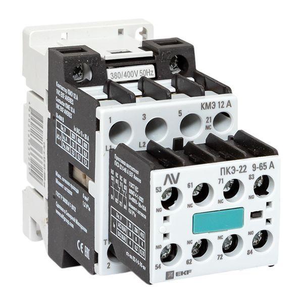 комплект кмэ 1нз 12а кат. 400в ас 2но+2нз averes ekf ctr-s-12-01-400-av-22 от BTSprom.by