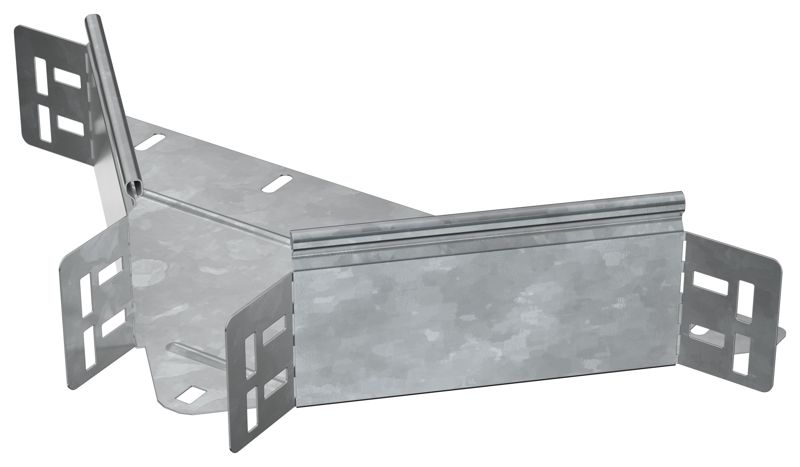 Отвод Т-образный 80х80 0.8мм HDZ ESCA 5 IEK ES5-OT-080-080-08-HDZ от BTSprom.by
