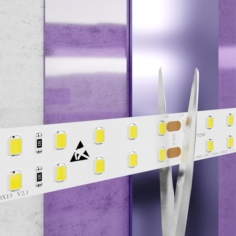  Лента светодиодная 24В 2835 20Вт/м 3000К IP20 15мм (уп.5м) Maytoni 20028 фото в каталоге от BTSprom.by