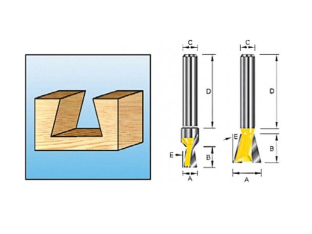фреза лас/хв14,28х12,7х8х32х2т makita d-10908 от BTSprom.by