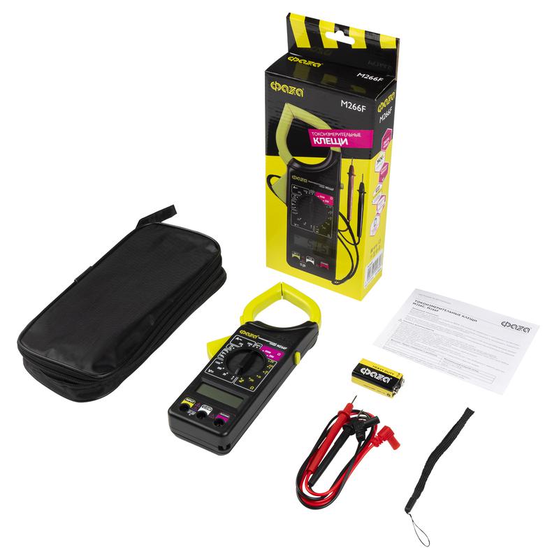  Инструмент клещи токовые M266F ФАZА 5000353 фото в каталоге от BTSprom.by