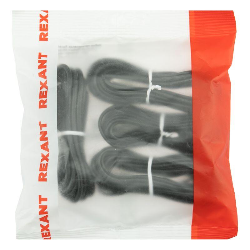  Набор автопровода "Ассорти" 0.50х5м/0.75х5м/1.50х3м/2.50х2м черн. (уп.4шт) Rexant 01-6553 фото в каталоге от BTSprom.by