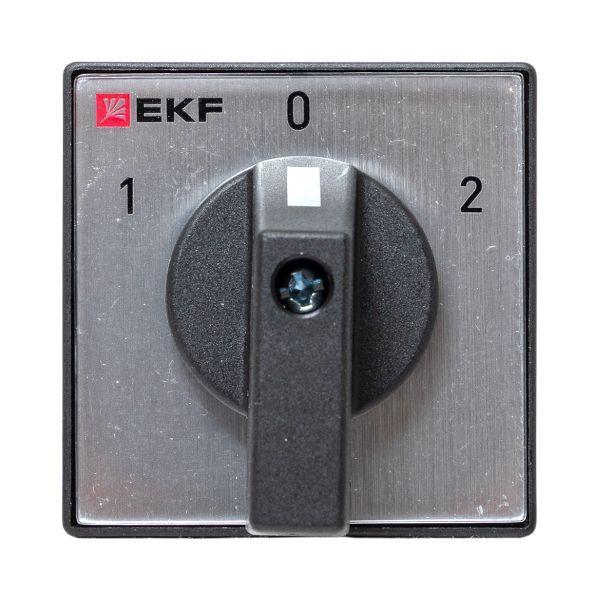  Переключатель кулачковый ПК-1-23 3П 25А "1-0-2" EKF pk-1-23-25 фото в каталоге от BTSprom.by