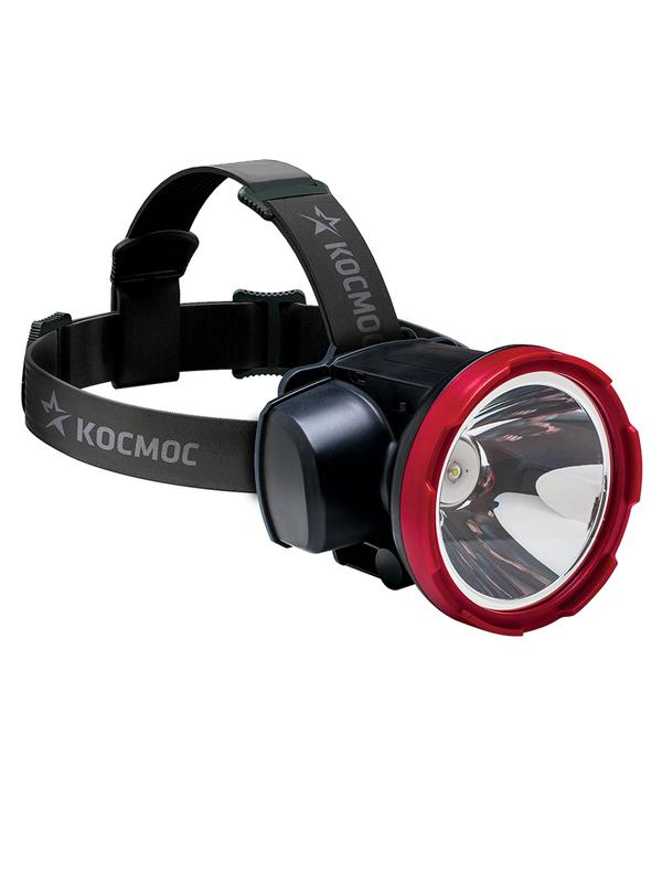 фонарь аккумуляторный налобный h5w led 5вт 2 режима аккум. 2а.ч зу usb космос kocaccuh5wled от BTSprom.by