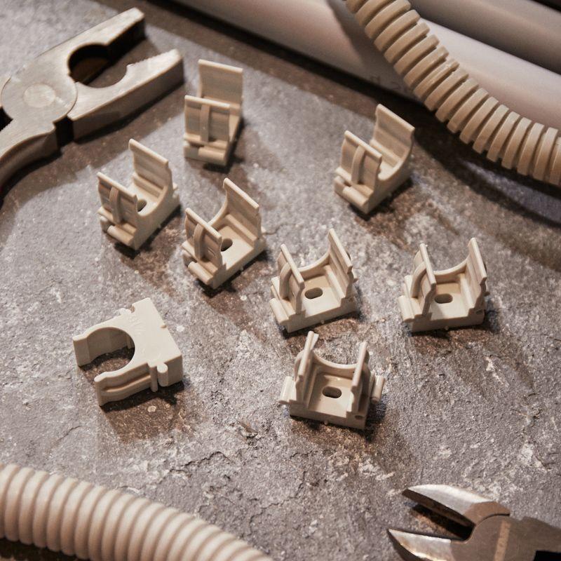  Держатель для труб (клипса) d16мм для монтажн. пистолета сер. Rexant 28-0416-1 фото в каталоге от BTSprom.by