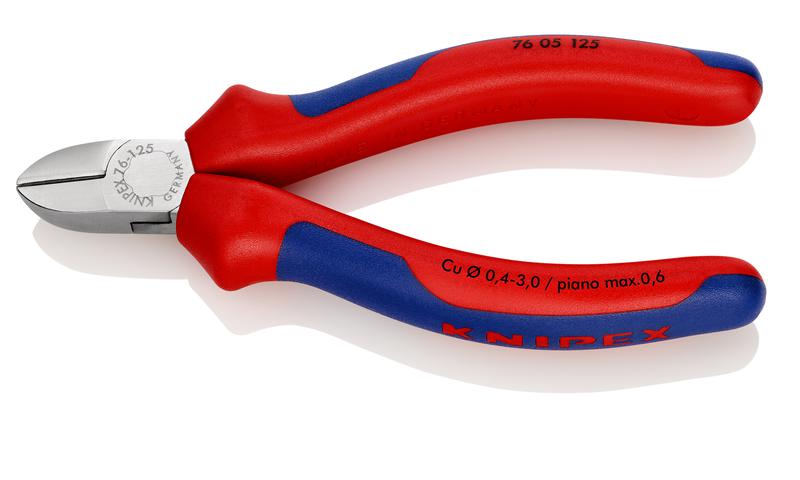 бокорезы для электромеханика l-125мм хромированные knipex kn-7605125 от BTSprom.by