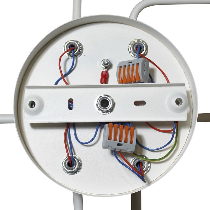  Светильник "Техно" 162 (плафон 8398) НСБ 01-6х60-114 Е27 ИУ бел. Элетех 1005404587 фото в каталоге от BTSprom.by