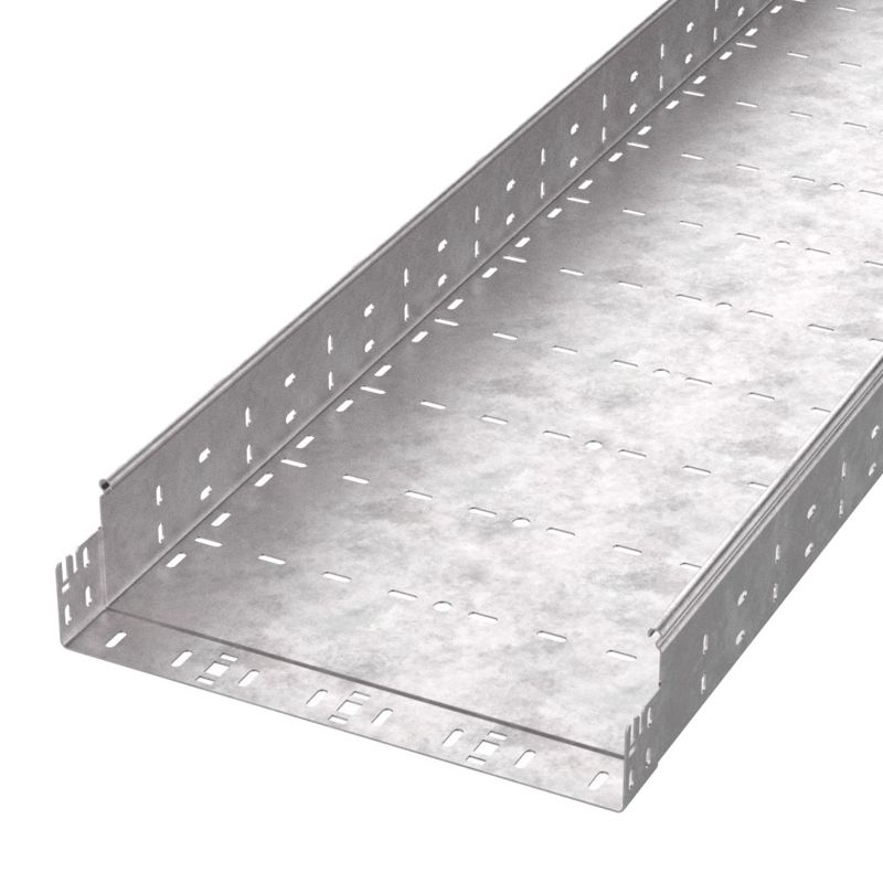 Лоток перфорированный 400х100 L3000 1мм Профи HDZ Промрукав PR16.13250 от BTSprom.by