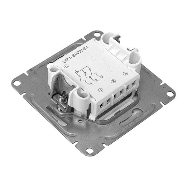  Выключатель 3-кл. СП Эпика механизм бел. EKF UP1-SWW-31 фото в каталоге от BTSprom.by