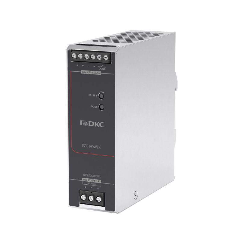 источник питания "eco power" 1ф 120вт 5а 24в dkc dpsl120w24v от BTSprom.by