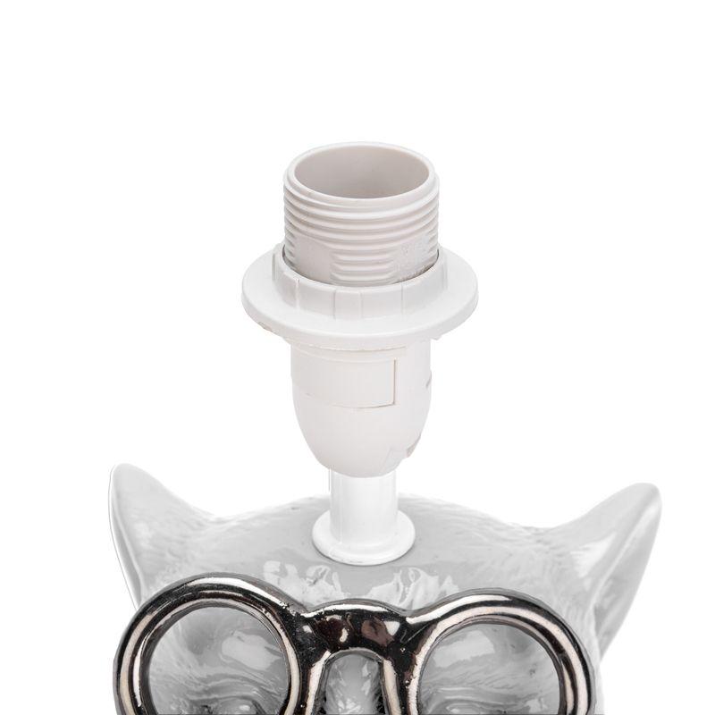  Светильник декоративный "Кот в очках" Е14 40Вт бел. Rexant 603-1033 фото в каталоге от BTSprom.by