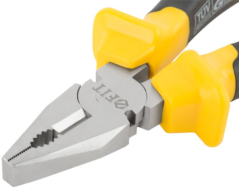  Плоскогубцы комбинированные "Старт" прорезиненные ручки хром-никелевое покрытие 165мм черн.-желт. 49954 фото в каталоге от BTSprom.by